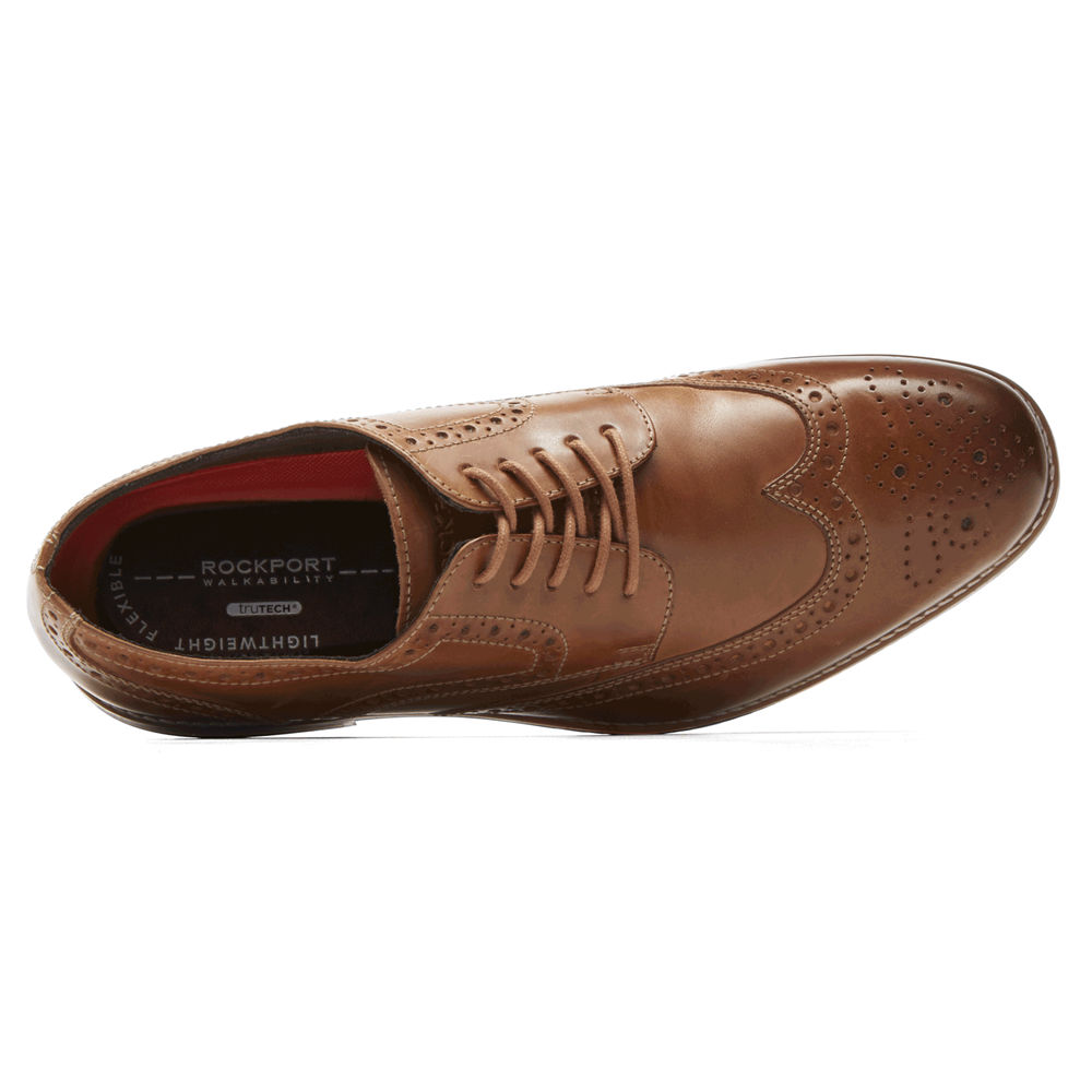 Rockport Snörskor Herr Bruna - Style Purpose Wingtip - LKMUG0952